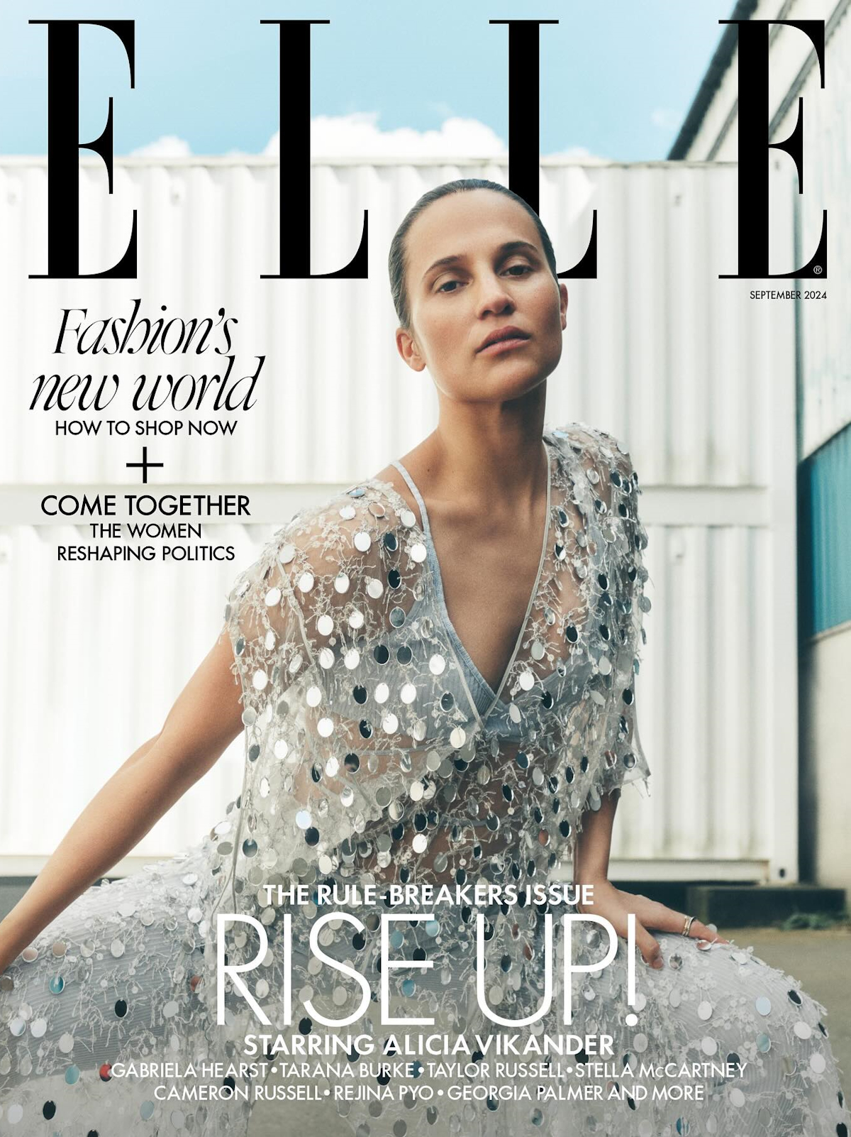 Alicia Vikander for Elle UK